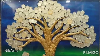 Coin Tree for Home Decor || Wall Decor || Money Tree