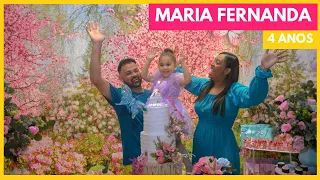 FESTA DE ANIVERSÁRIO 4 ANOS DA MARIA FERNANDA | JARDIM DAS BORBOLETAS | Fernando Ramos Pai de Menina