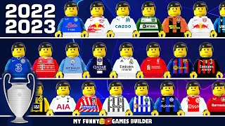 Champions League 2022/23 Clubs Qualified in Lego Football ( Top 26/32 )