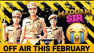 Madam sir off air 🥺|| Madam sir sad status || KarEena status || Yukti kapoor || Gulki joshi || news