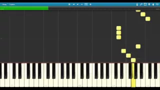 Приходи сказка - мелодия из В гостях у сказки Synthesia tutorial ноты