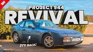 REVIVING our OLD Porsche 944 Project Car