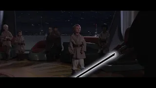 Anakin and younglings Lightsaber edit (Darksaber, Ahsoka's, Rey's, red, green, Mace Windu's)