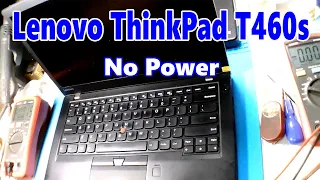 Fix 3v 5v Capacitor Error On Lenovo Thinkpad T460s Laptop