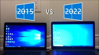 Windows 10 2015 vs 2022 - Speed Test