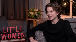 Timothée Chalamet on books, being the internet's boyfriend, dancing in Little Women and more...