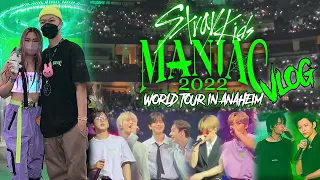 Stray Kids 2022 “MANIAC” WORLD TOUR in Anaheim (7/20) VLOG!!