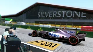 "Любимый" Silverstone GP, квалификация Гран-при Великобритании Sahara Force India | F1 2017
