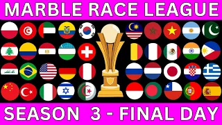 Marble Race League Season 3 Final Day!!!  - Marble race in Algodoo