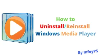 Uninstall/Reinstall Windows Media Player | #InfoyPS  #infoyps #shorts |