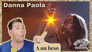 Reaccion / reaction DANNA PAOLA * A UN BESO * Por Adry Vachet Vocal Coach