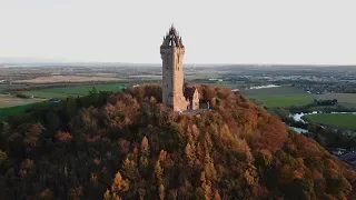 Stirling Castle & Wallace Monument - Mavic Pro drone footage