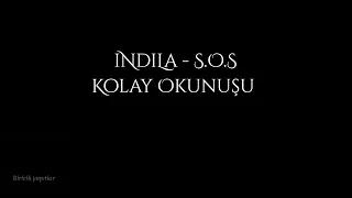 Indila - S.O.S (Kolay Okunuşu) | Fransızca | Biricik Yapıtlar