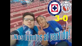 Nos fuimos a ver al AZUL, mi mamá conoce el estadio azul por primera vez (Cruz Azul vs San Luis)