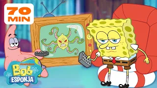 Bob Esponja | Cada Programa de TV da Fenda do Biquíni! | Bob Esponja em Português