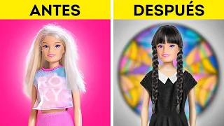 MAGNÍFICA TRANSFORMACIÓN DE MUÑECA || TRUCOS DE MUÑECAS EN MINIATURA