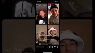 Xunami Muse, Q, Plane Jane and Mirage on Instagram Live 27 Feb 2024