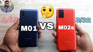Samsung Galaxy M02s vs Galaxy M01 Speed Test Comparison?