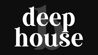 Deep House Mindset - Black Screen - 1 Hour Deep House Mix