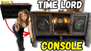 DIY STEAMPUNK TIME LORD CONSOLE PART 2 // XTOOL 20W D1 PRO LASER