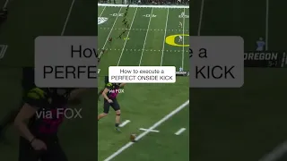 The picture perfect onside kick #shorts