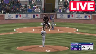 🔴LIVE NOW! Colorado Rockies vs. Los Angeles Dodgers | Spring Training Feb 26, 2024 | MLB 24 EN VIVO