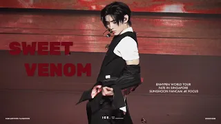 ENHYPEN WORLD TOUR FATE IN SINGAPORE 'SWEET VENOM' SUNGHOON 성훈 적갬 FANCAM 4K FOCUS