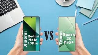 Xiaomi Redmi Note 13 Pro vs Tecno Spark 20 Pro+ | Full video comparison