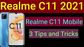 Realme C11 2021 Top 3 Useful Tips and Tricks | Mobile Hidden Features | Tech Turula