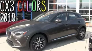 🔴 NEW 2018 Mazda CX3 - Exterior Colors Review