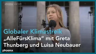 "AlleFürsKlima" | Klimastreik mit Greta Thunberg und Luisa Neubauer