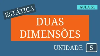 Estática - Aula 51 | Equilíbrio de um corpo rígido | Duas dimensões: Parte V