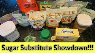 16 Sugar Substitutes Reviewed - Low Carb / Keto / Paleo