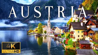 FLYING OVER AUSTRIA (4K UHD) - Calming Piano Music With Beautiful Nature Film For Daily Relaxation