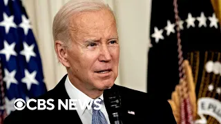 President Biden promoting infrastructure plans with trip to New York City