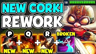 CORKI REWORK IS FINALLY HERE AND HE'S VERY DIFFERENT NOW! (NEW SPELL EFFECTS)