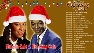 Natalie Cole & Nat King Cole - The Christmas Songs ❄ Christmas Carols Full Album