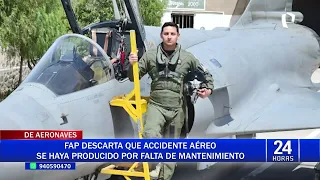 Arequipa: FAP descarta que accidente de aeronave Mirage haya sido causado por falta de combustible