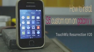 How to install S5 custom rom on galaxy y (TouchWiz Resurrection V20) 100% working