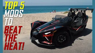 Top 5 Mods to Beat the Heat in Your Polaris Slingshot 🌞