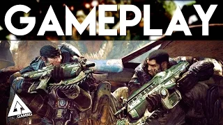 Gears of War Ultimate Edition Gameplay - King Of The Hill on Canals