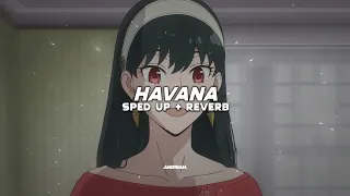 havana 「camila cabello, young thug」 | sped up + reverb