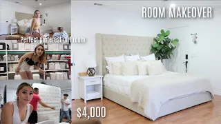$4,000 EXTREME ROOM MAKEOVER (shopping & decorating)