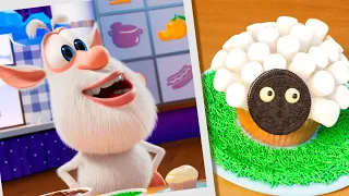 Booba - Cupcake Recipe 😋 Food Puzzle 💚 Super Toons TV - Best Cartoons