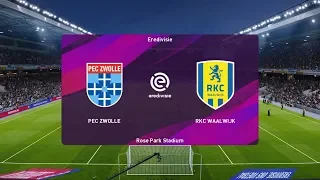 PES 2020 | Zwolle vs Waalwijk - Netherlands Eredivisie | 15 September 2019 | Full Gameplay HD