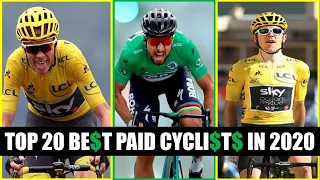 Top 20 HIGHEST PAID CYCLIST 2020? Featuring Peter Sagan and Chris Froome