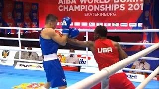Round of 32 (63kg) DAVIS Keyshawn (USA) vs ABDURAIMOV Elnur (UZB) /AIBA World 2019