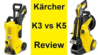 Karcher K3 vs K5 High Pressure Washer Comparison Review