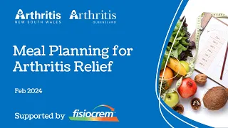 Meal Planning for Arthritis Relief