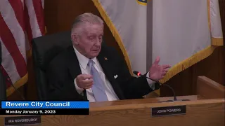 Revere City Council Meeting (1/9/23)